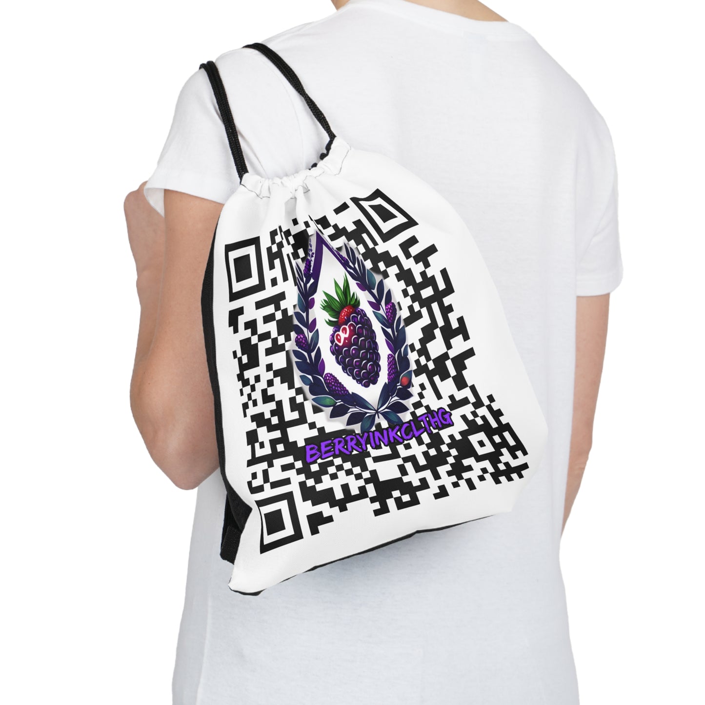 B-Ink Drawstring Bag