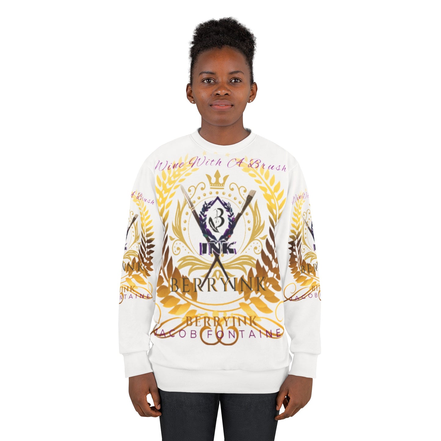 WineWithABrush Sweatshirt