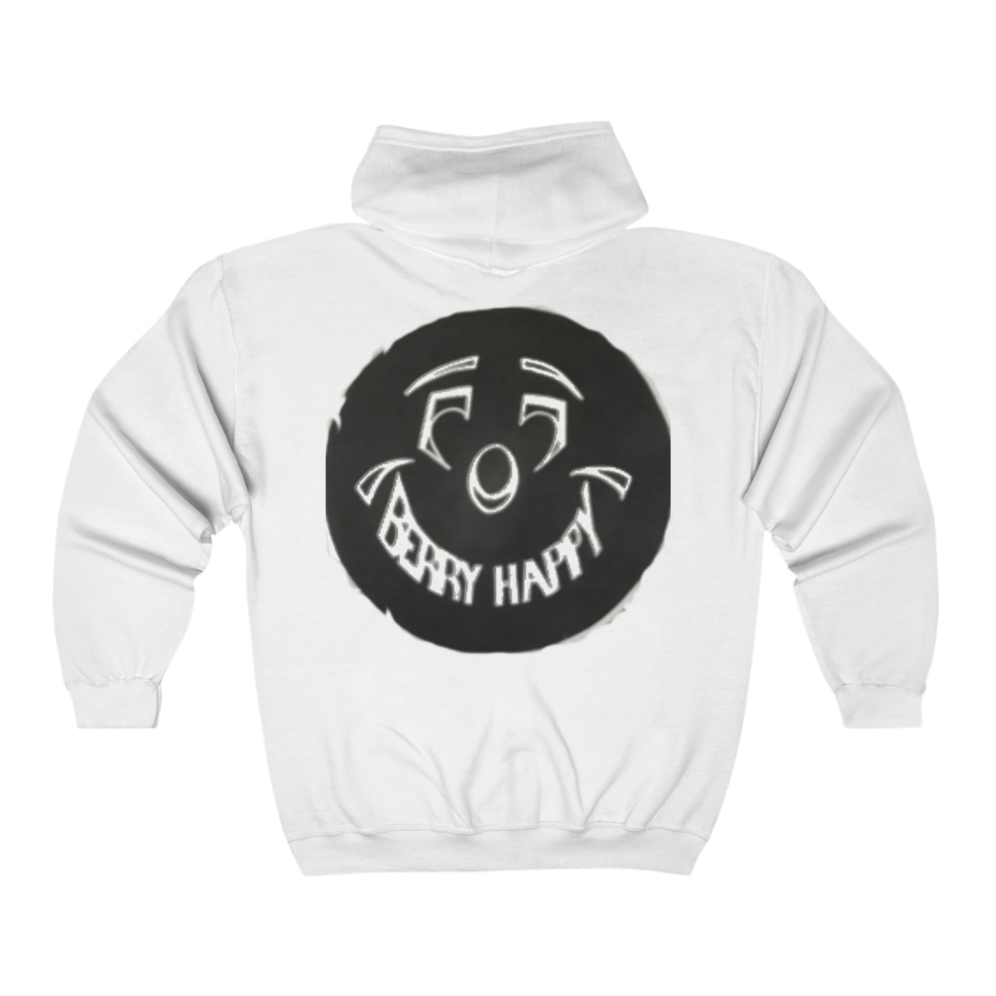 BerryHappy Black/White Hoodie