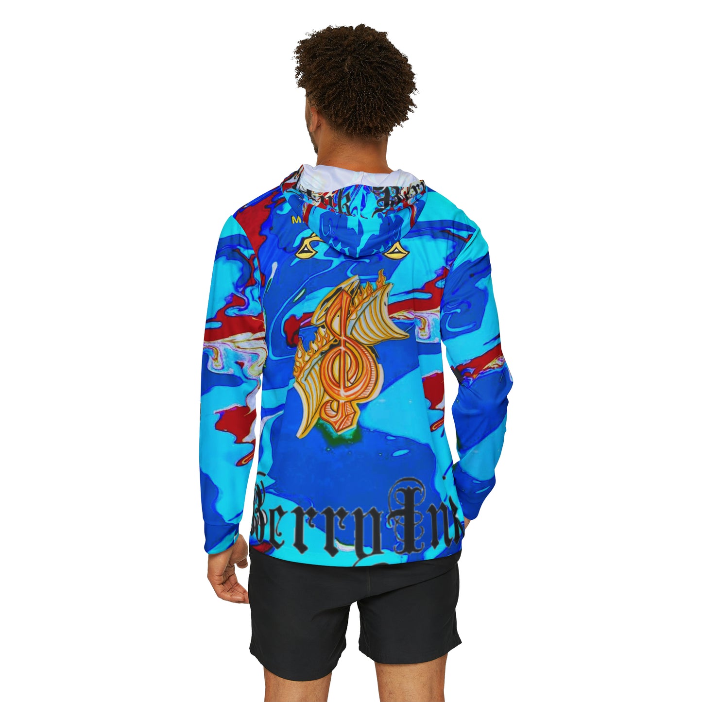 B-Ink Blue Pullover Hoodie