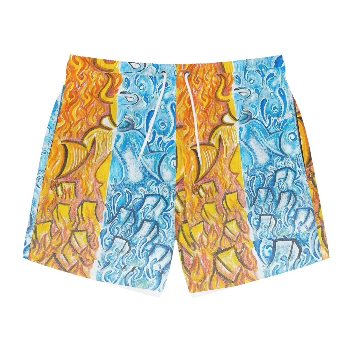 FIRE & ICE  Swim Trunks