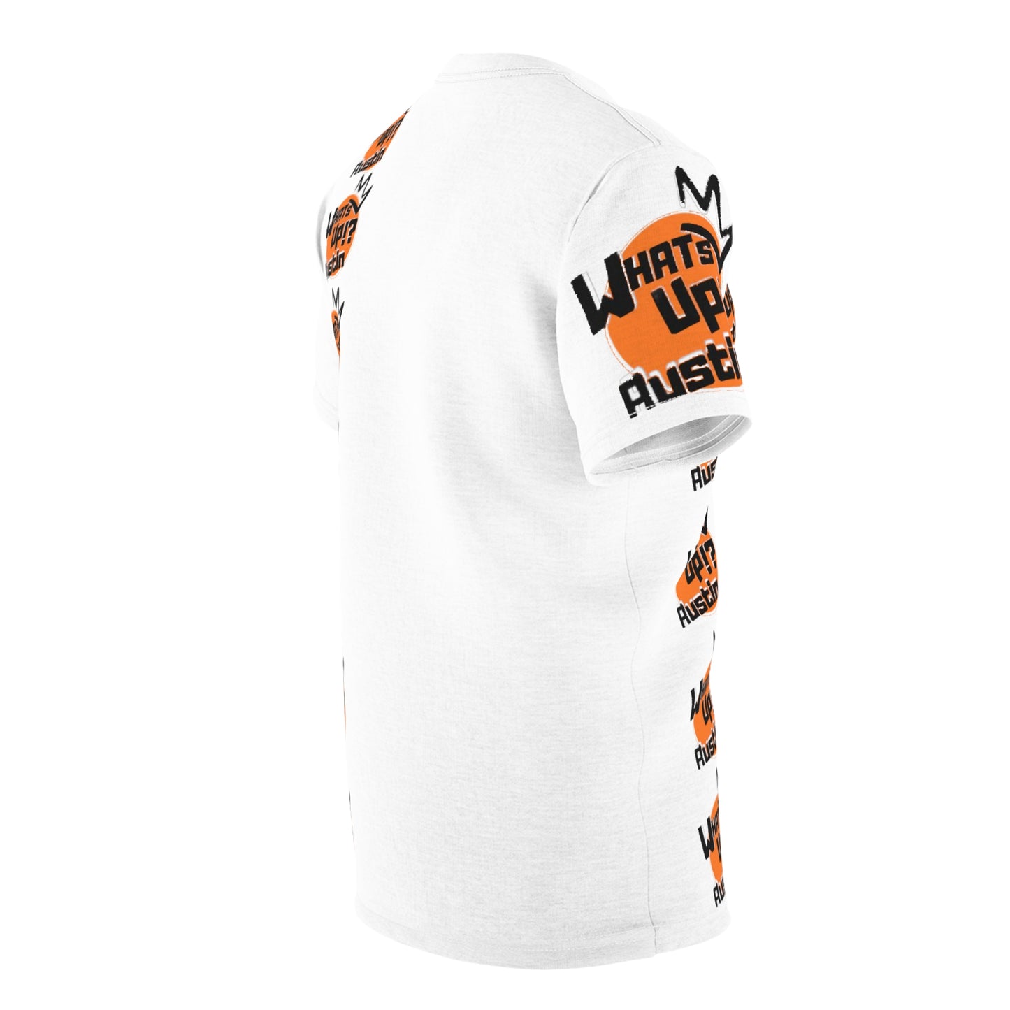 WHATS UP!? AUSTIN Double Logo Tee
