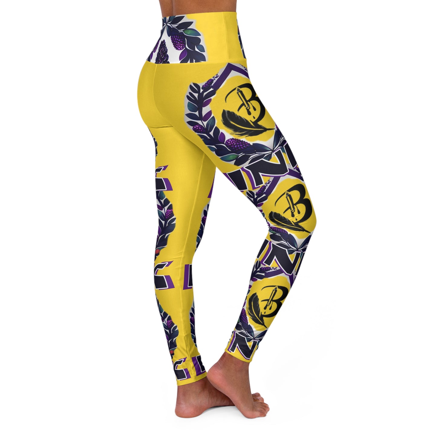 B-Ink Yellow Leggings
