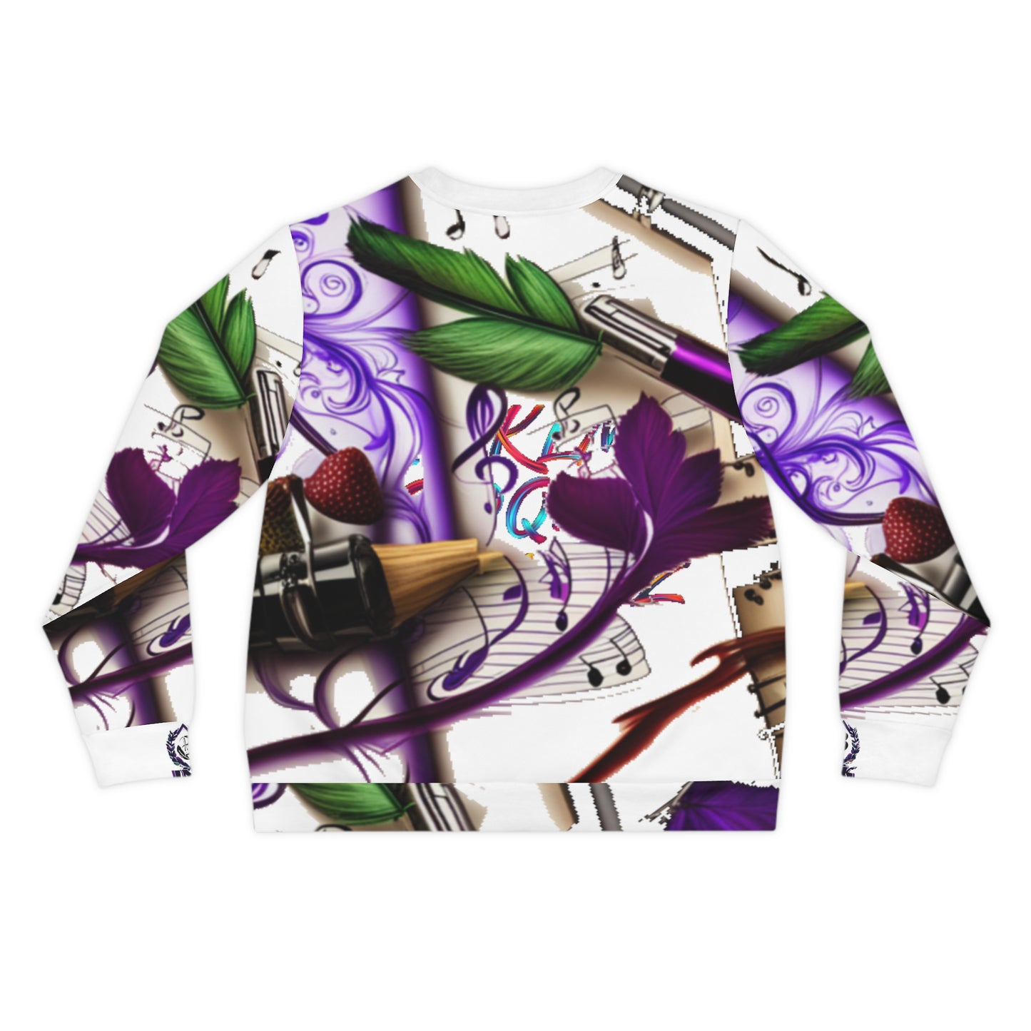 BerryInk Print Lightweight Sweatshirt