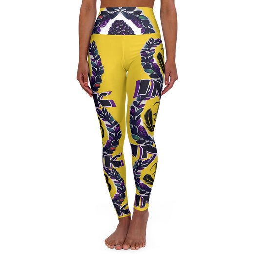 B-Ink Yellow Leggings