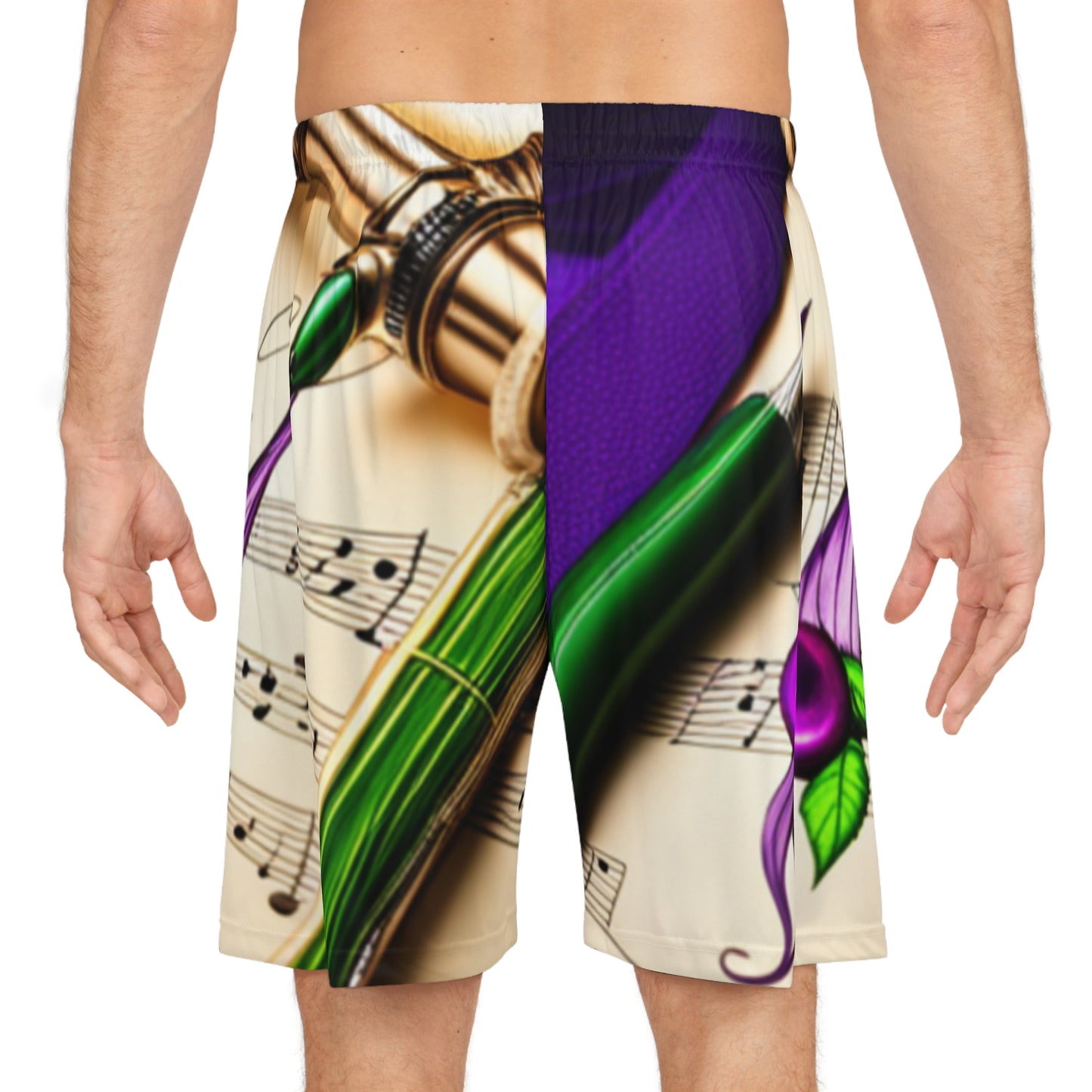 BerryInk Basketball Shorts