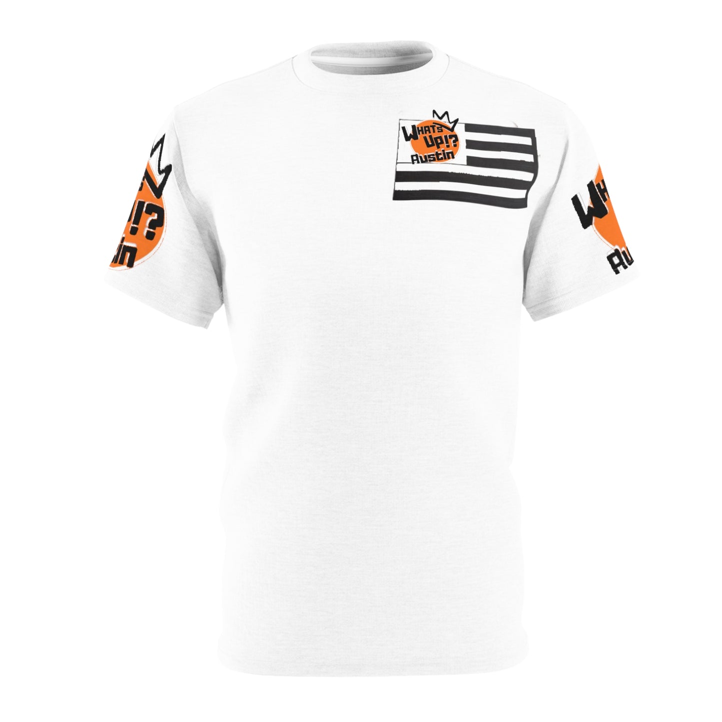 WHATS UP!? AUSTIN FLAG Tee