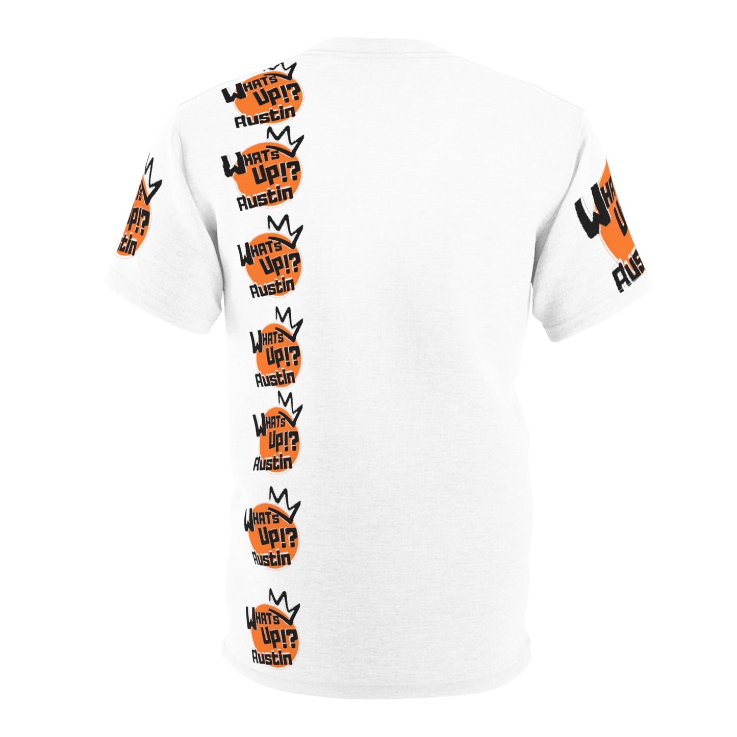 WHATS UP!? AUSTIN Double Logo Tee