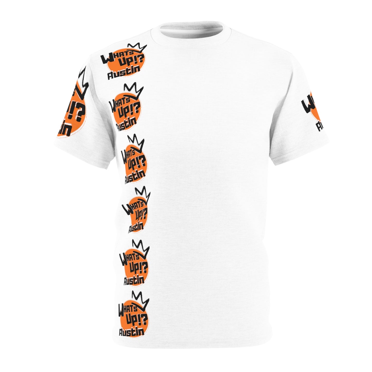 WHATS UP!? AUSTIN Double Logo Tee