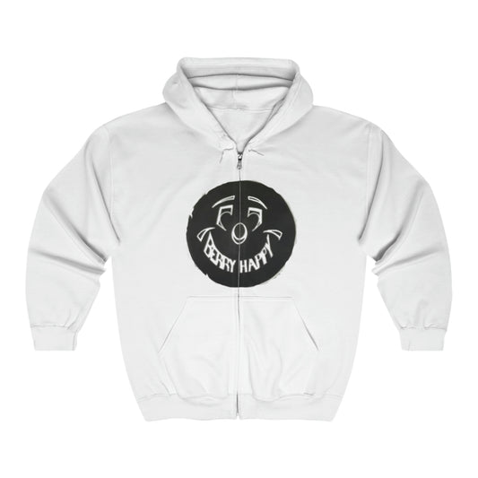 BerryHappy Black/White Hoodie