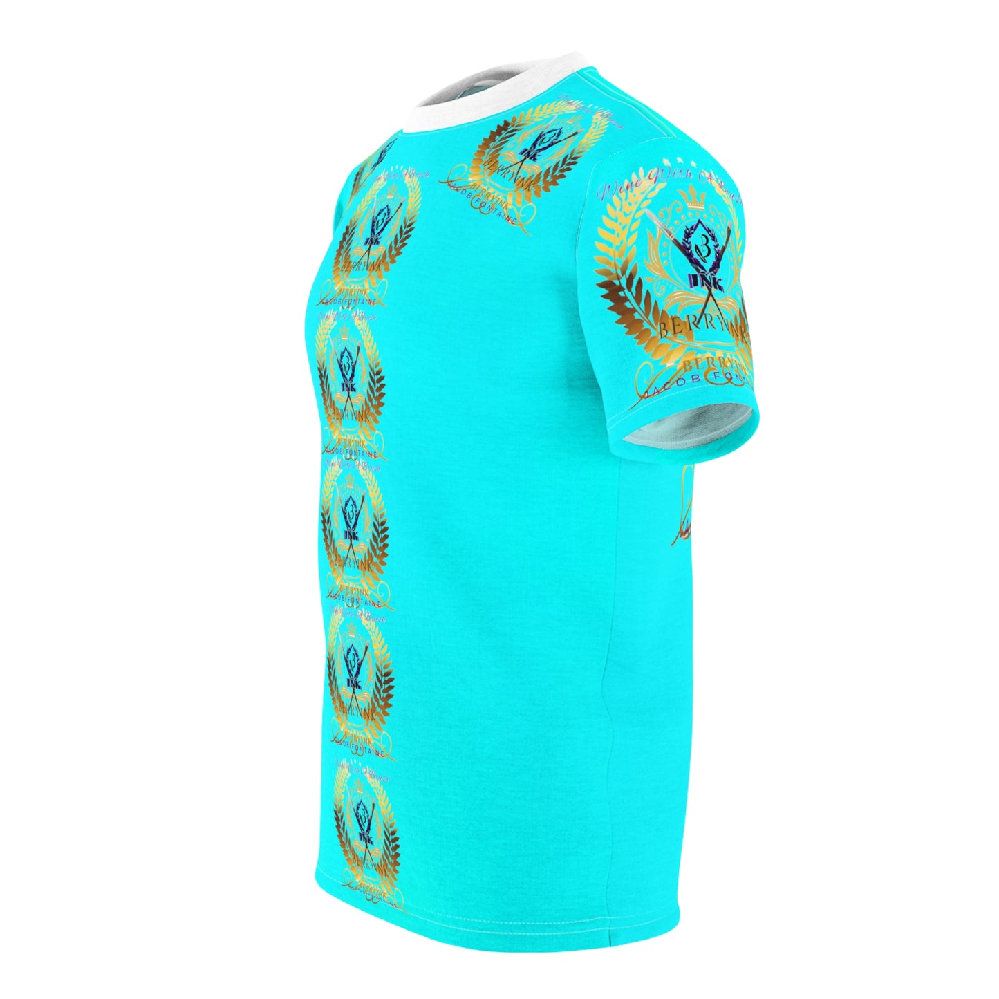 WineWithABrush Blue Tee
