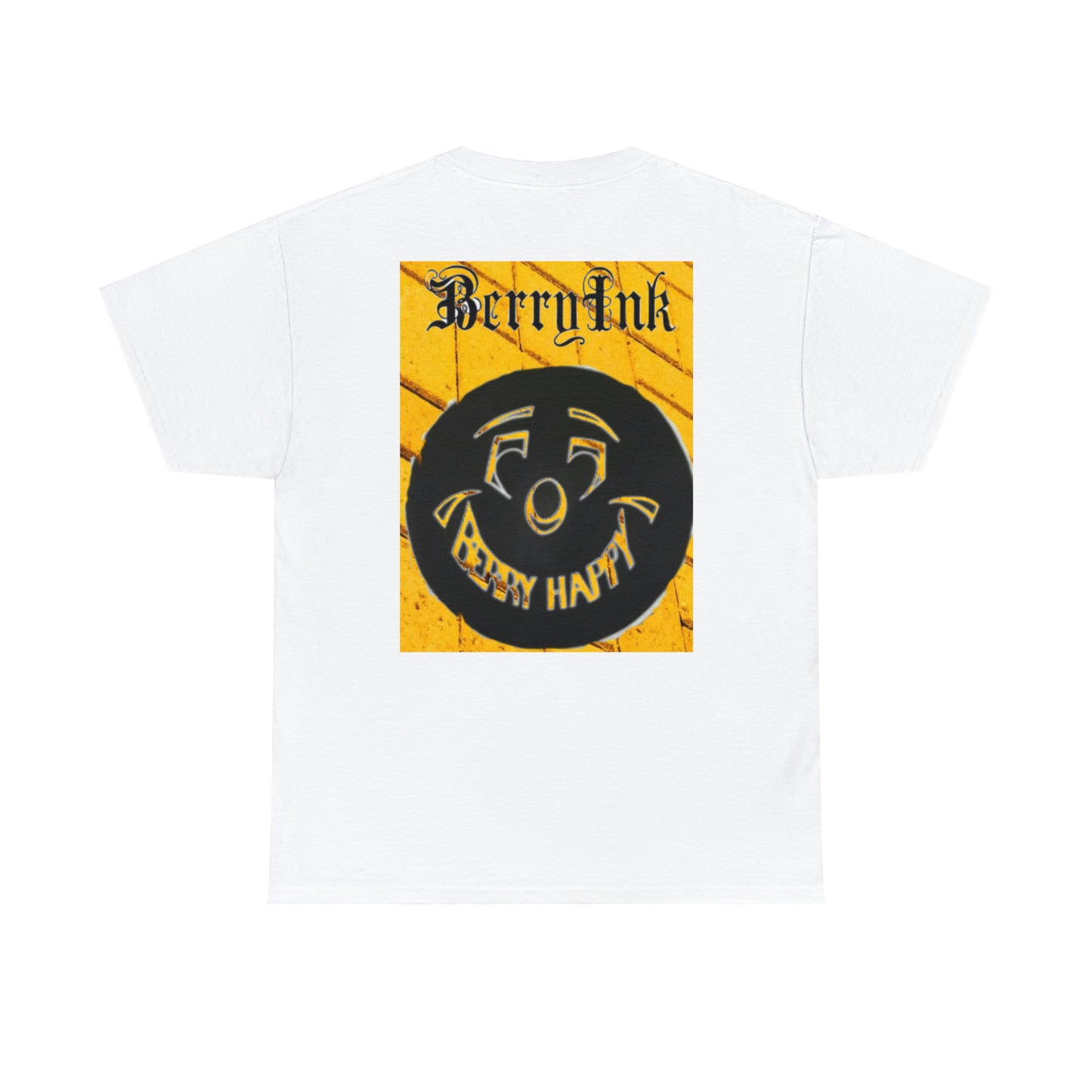 B-Ink yellow/white Tee