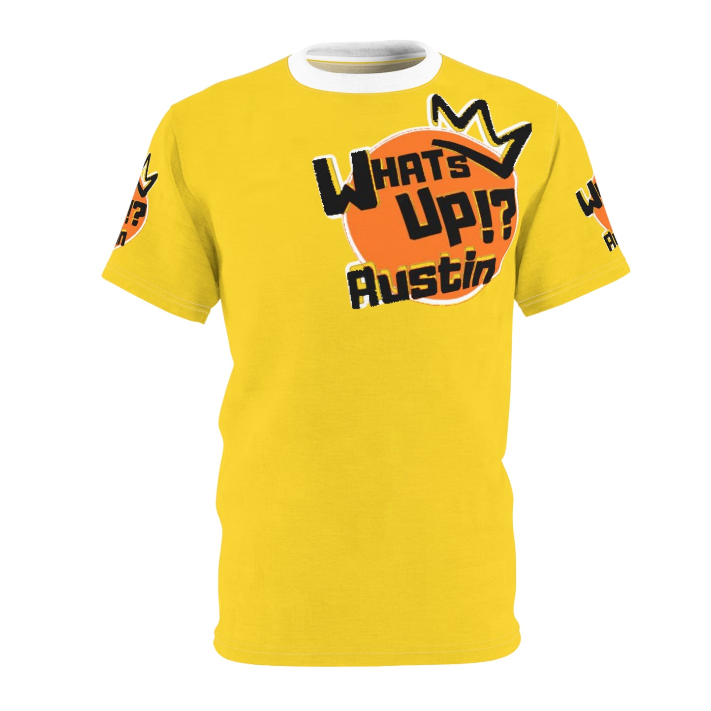 WHATS UP!? AUSTIN Logo Tee