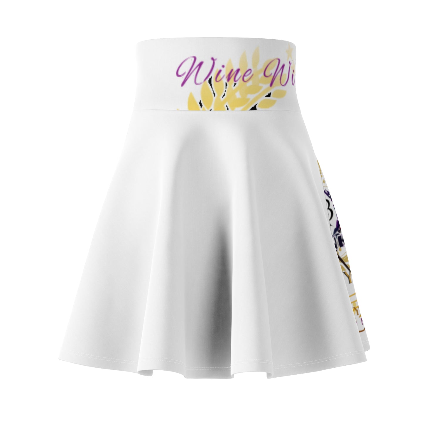 Wine w/a Brush Skirt