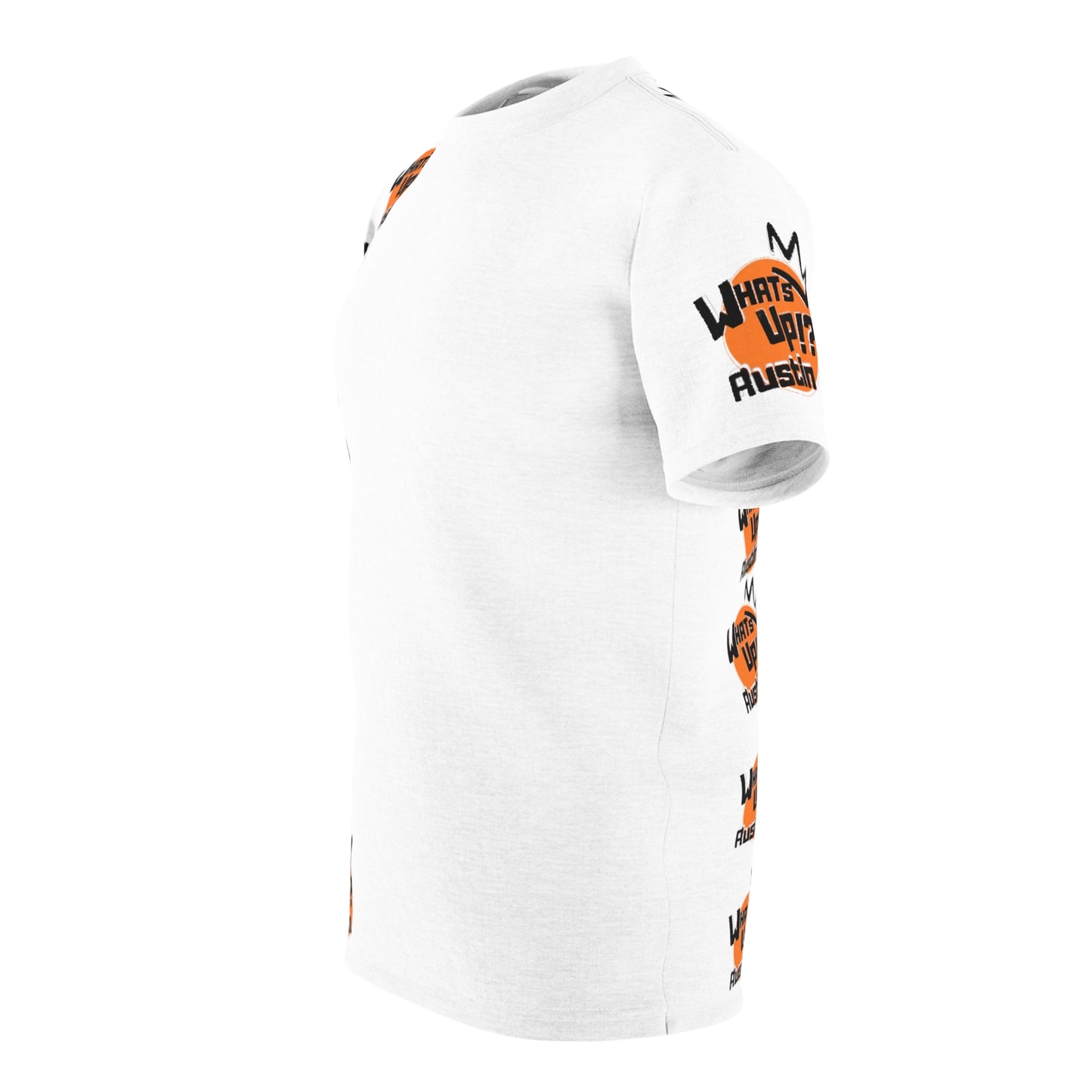 WHATS UP!? AUSTIN Double Logo Tee