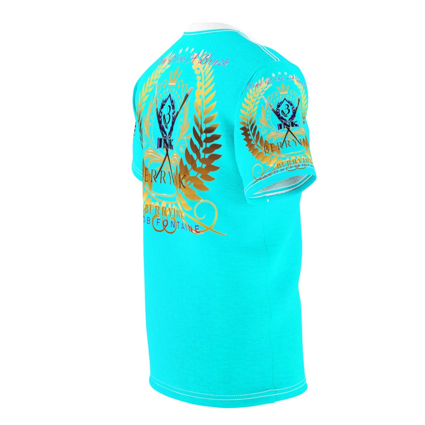 WineWithABrush Blue Tee