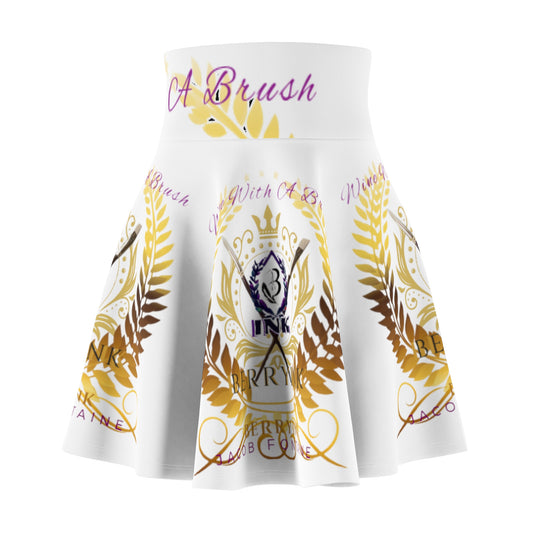 Wine w/a Brush Skirt