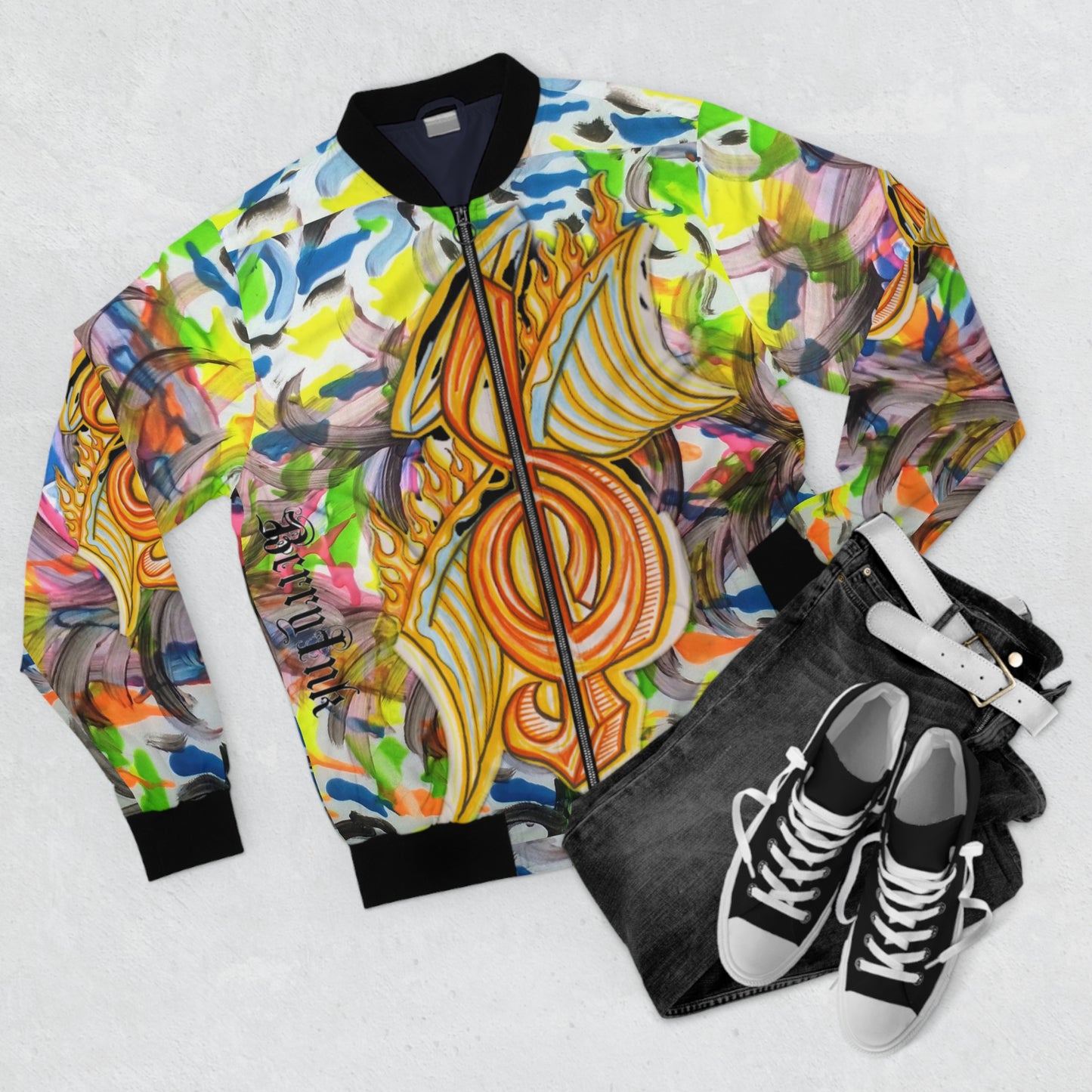 Berry Happy Bomber Jacket