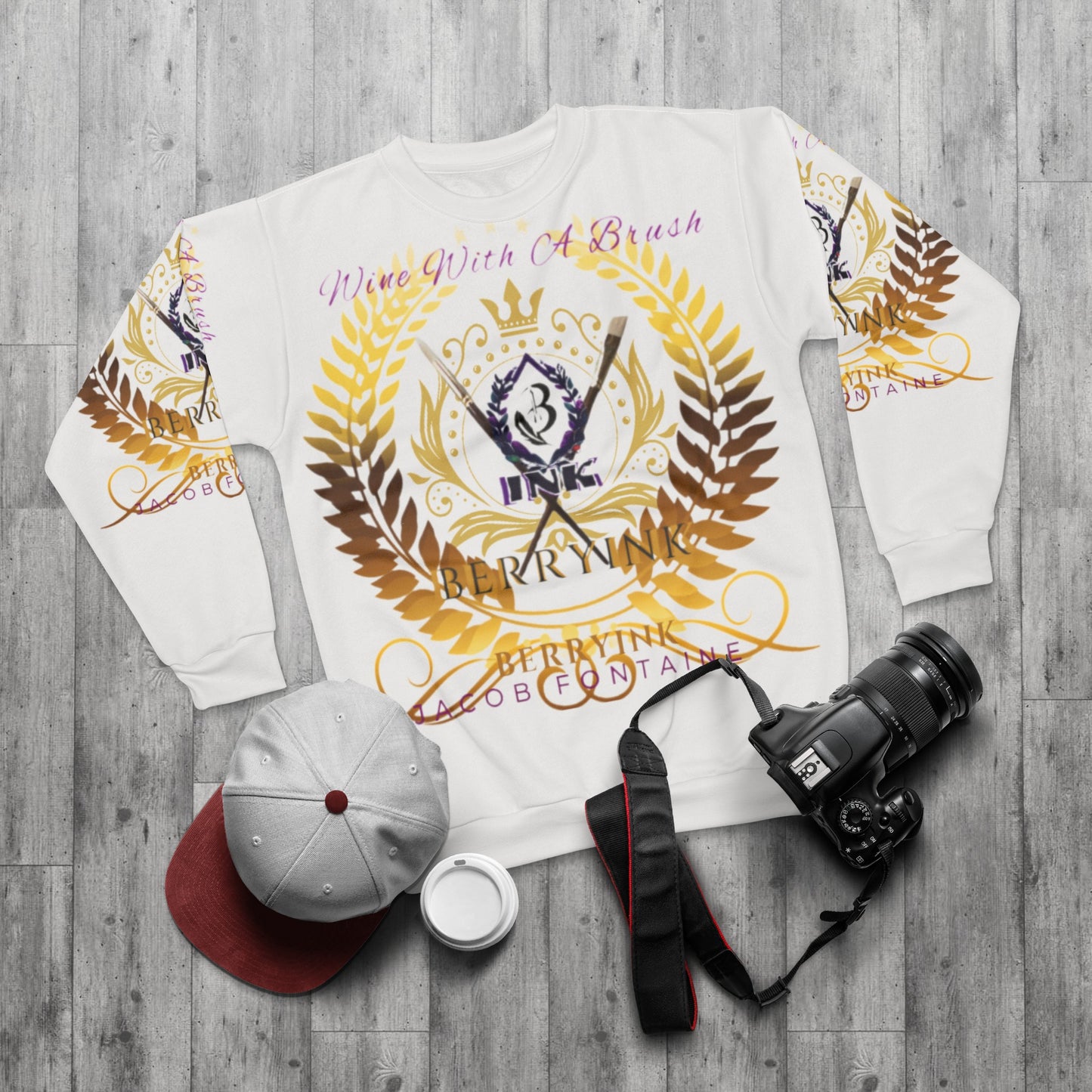 WineWithABrush Sweatshirt