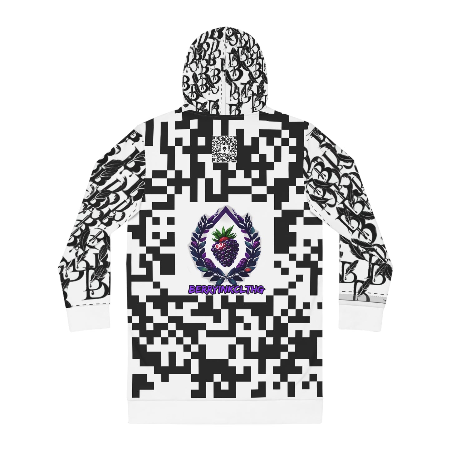 B-Ink Hoodie Dress