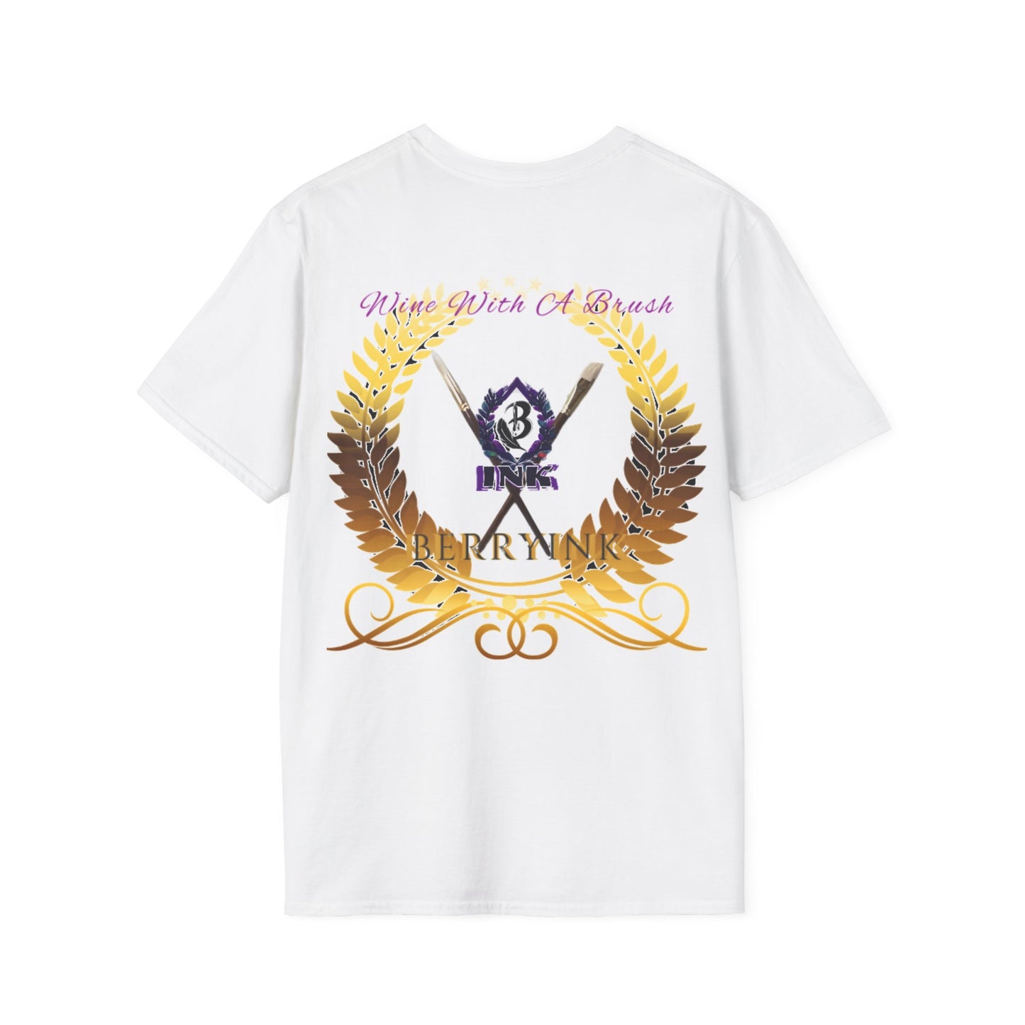 WineWithABrush Logo Tee