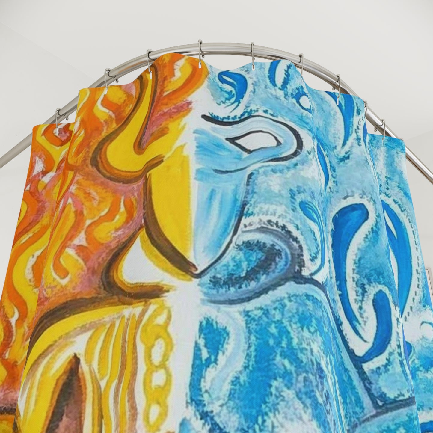 FIRE & ICE Shower Curtain
