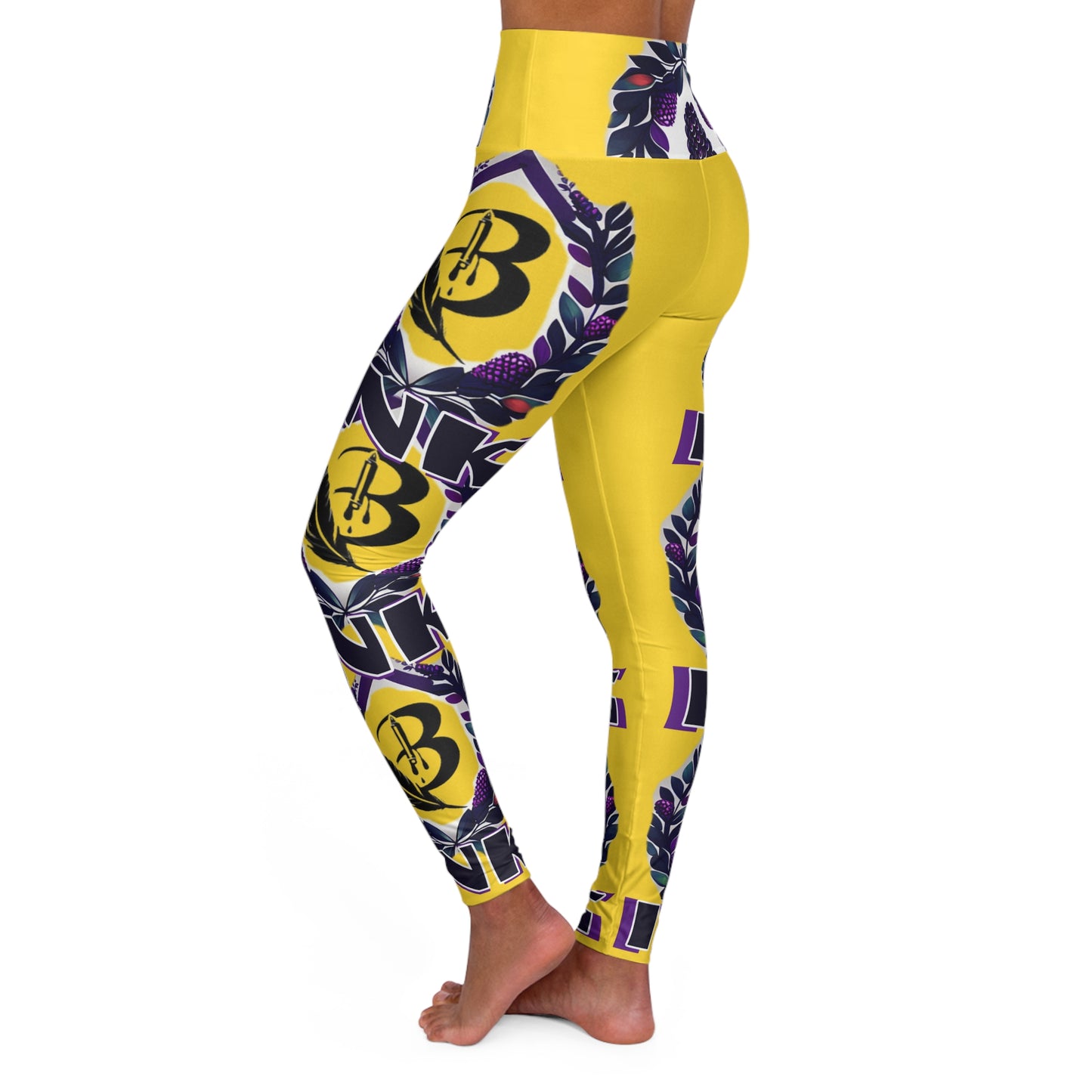 B-Ink Yellow Leggings