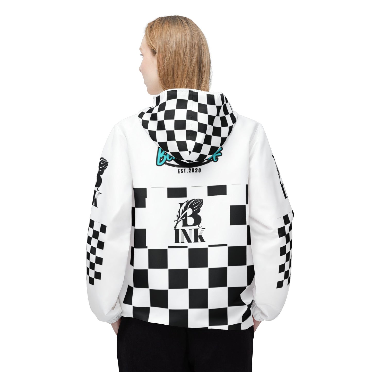 B- Ink Racer Chic Jacket - Checkered