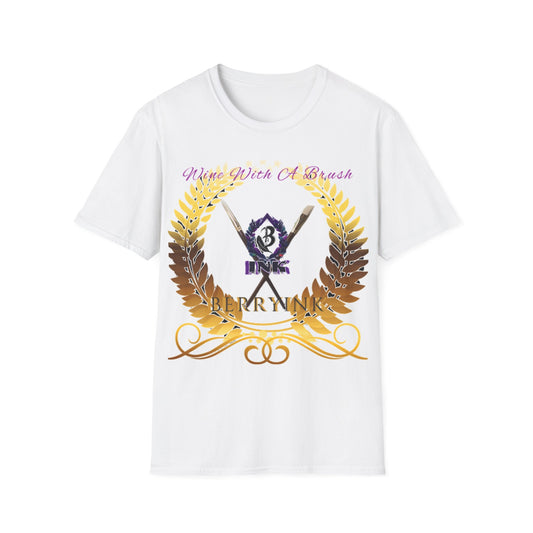 WineWithABrush Logo Tee