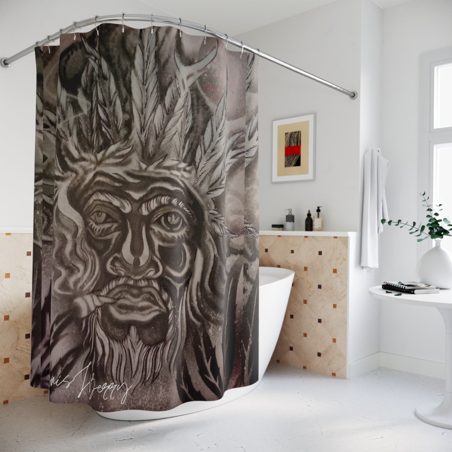 NFT Art Shower Curtain