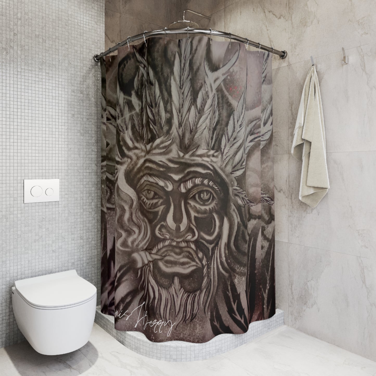 NFT Art Shower Curtain