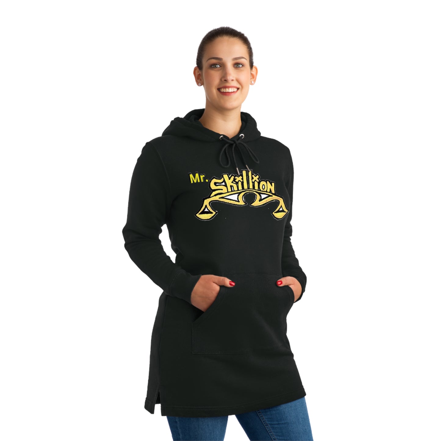 Mr.Skillion Black Long Tee