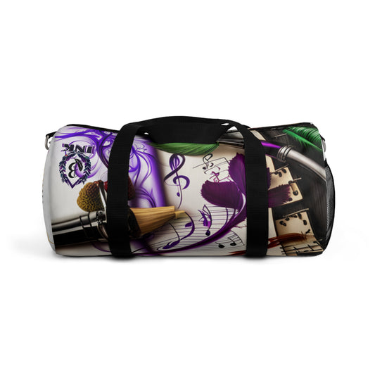 Wine w/a Brush Duffel Bag