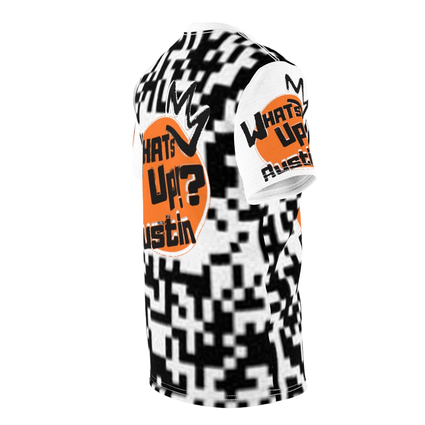 WHATS UP!? AUSTIN LOGO CODE Tee