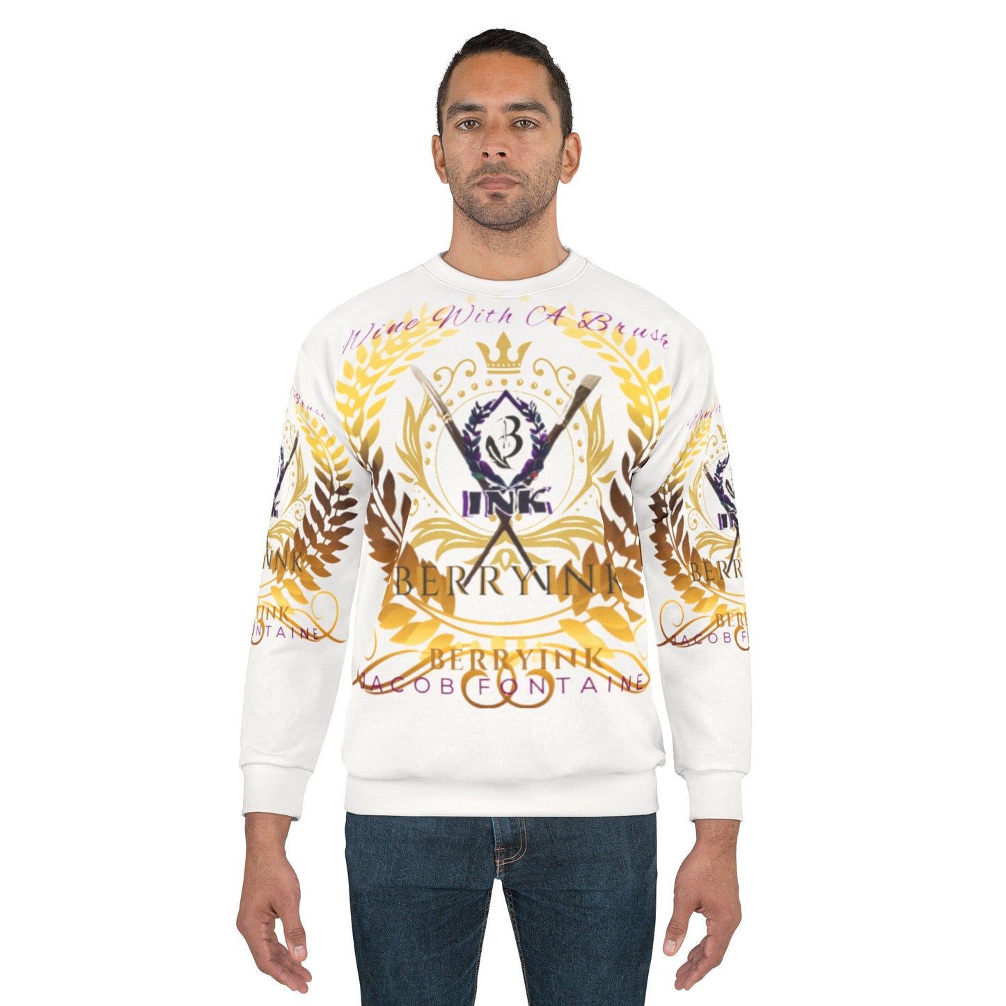 WineWithABrush Sweatshirt