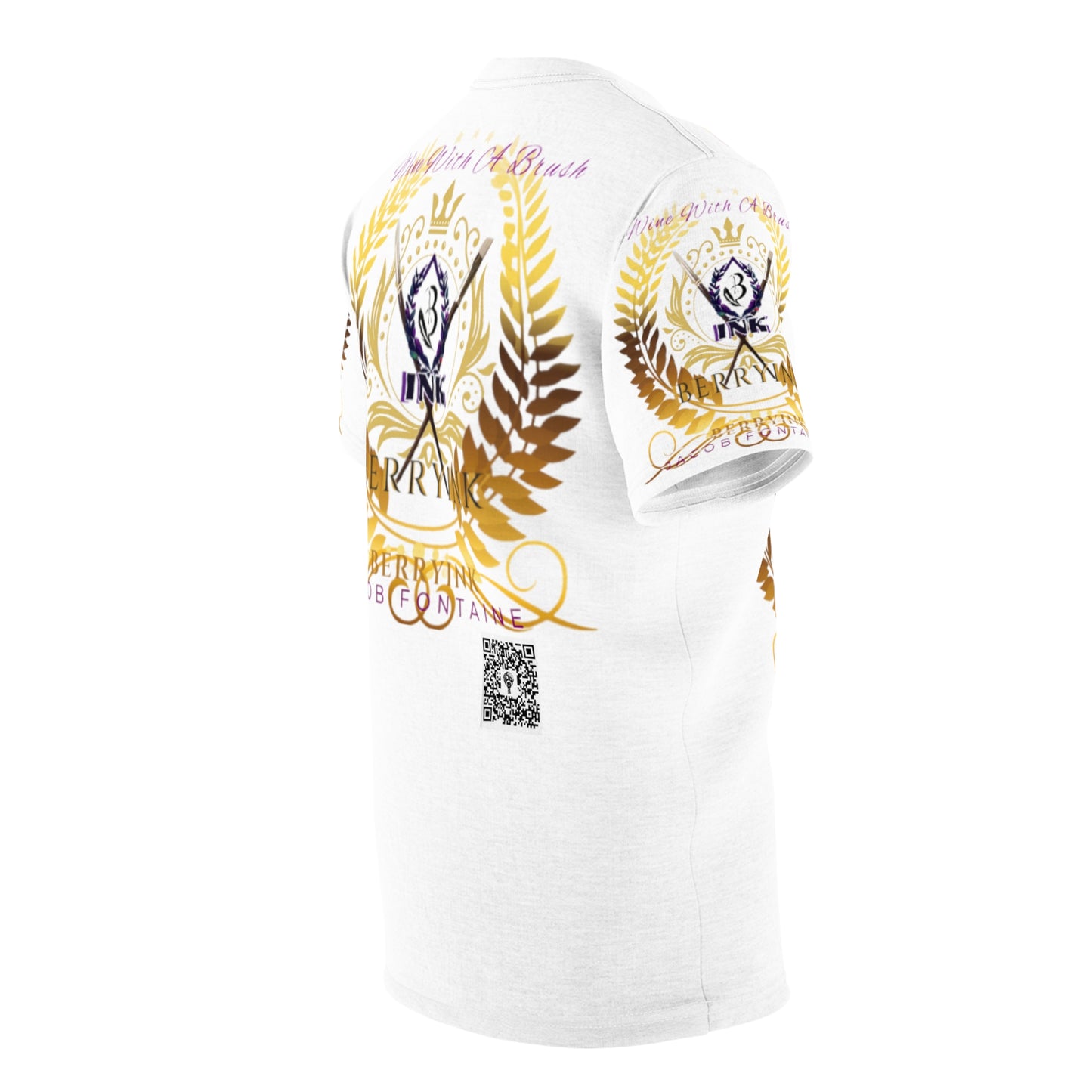 WineWithABrush Logo Tee