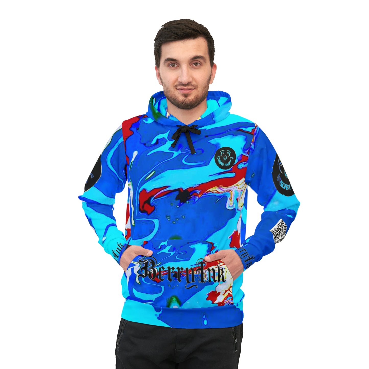 B-Ink Blue Hoodie