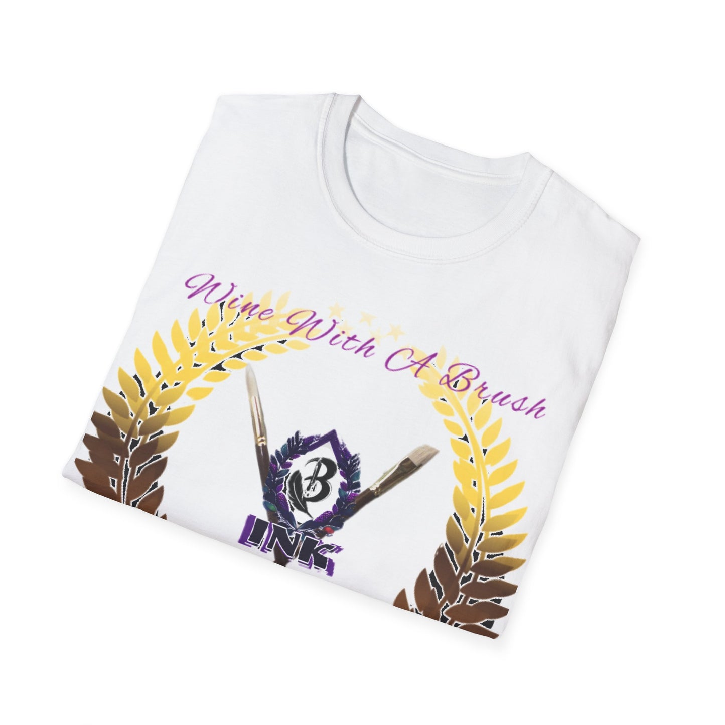 WineWithABrush Logo Tee