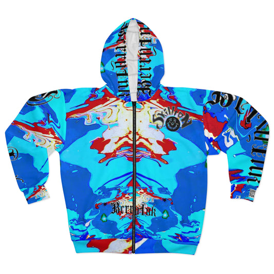 BerryHappy Blue Bomber Jacket