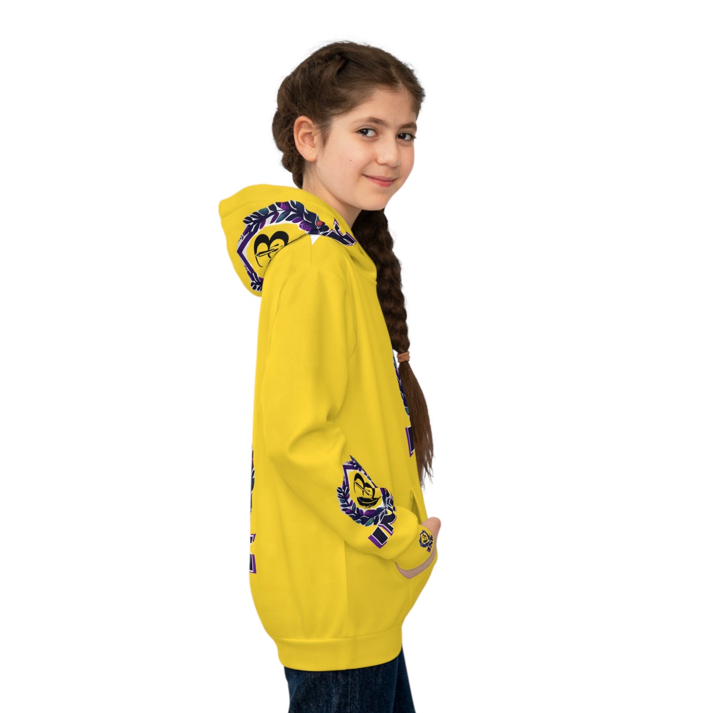 B-Ink Yellow Children's Hoodie