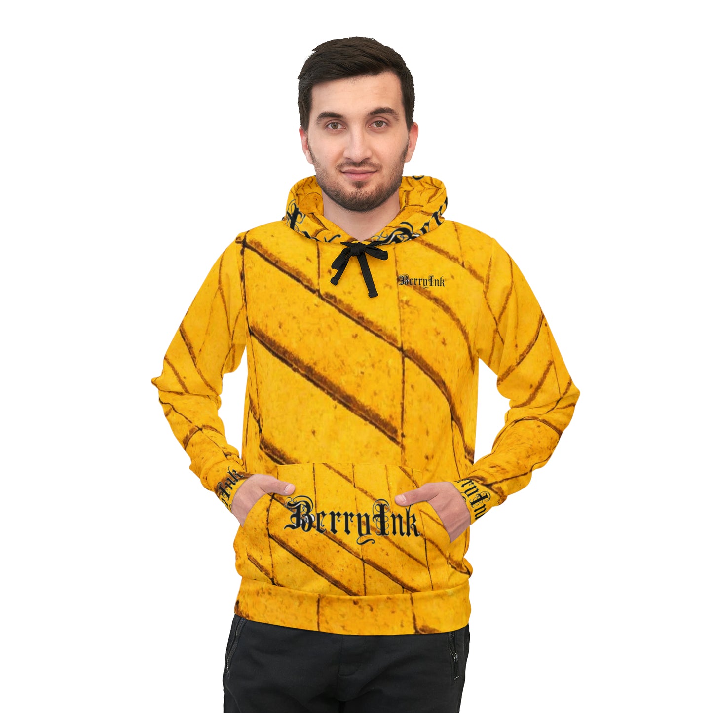 B-Ink Yellow Hoodie