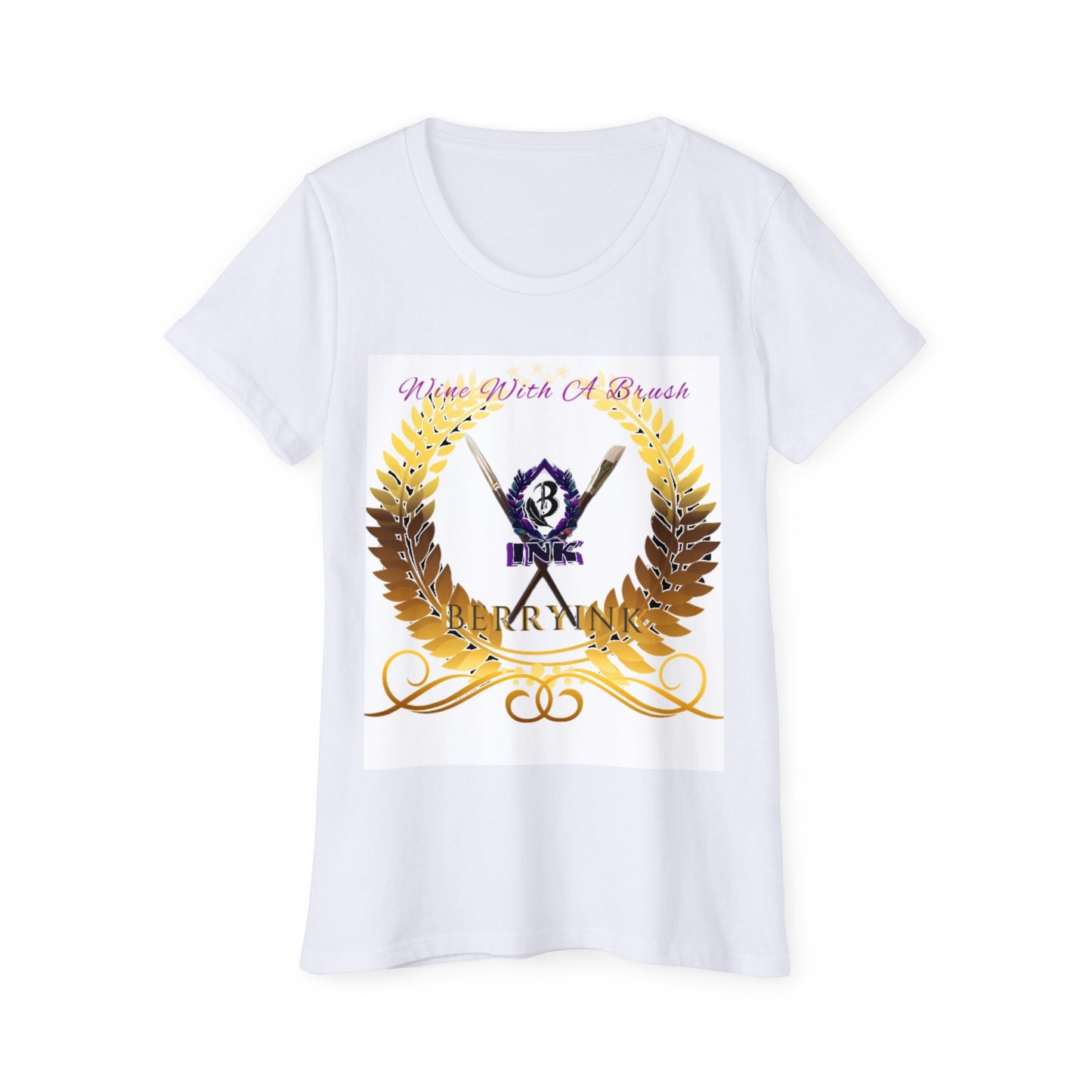 WineWithABrush Women's Tee